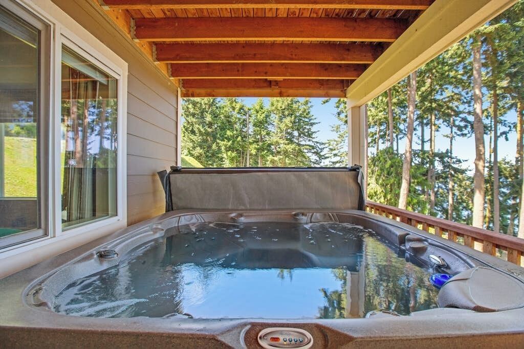 Baignoire à remous extérieure