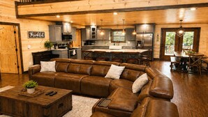 Fernseher, Kamin