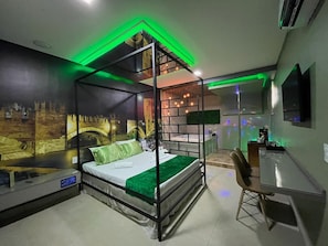 Deluxe tweepersoonskamer, balkon | Gratis wifi