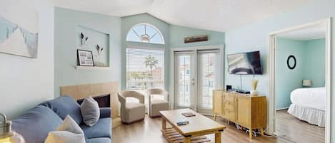 TV, DVD player, offices