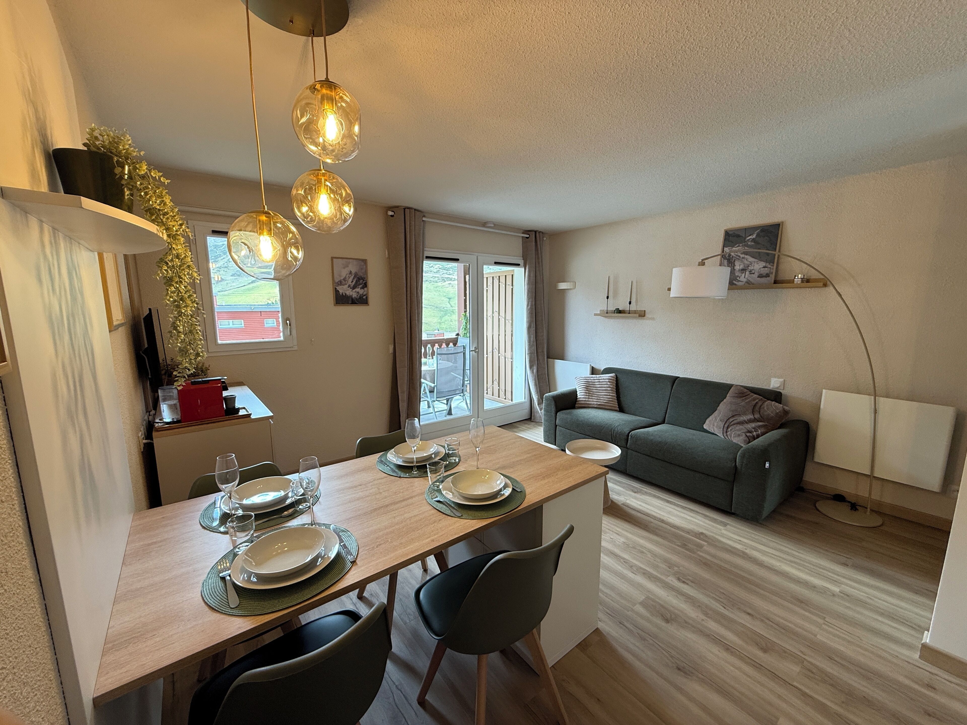 Studio La Mongie- Moderne Et Cosy Avec Vue Sur Les Pites Et Piscine - Campan