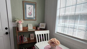 Dining - Welcome to Nana’s Cottage! Welcoming warmth and coziness awaits your arrival. (Matthews)