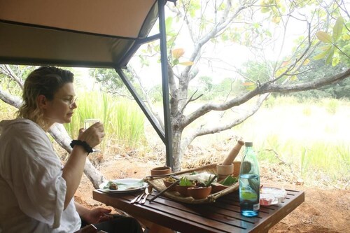 Wilpattu Wilderness Camping - Deluxe Double Room -2 Adults + 1 Child-