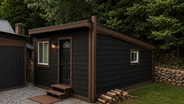 Exterior - Cozy 1-bedroom studio guest house in Wallace Idaho (Wallace)
