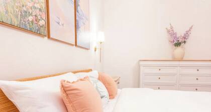 King Bed Primary • Spacious Boutique Stay