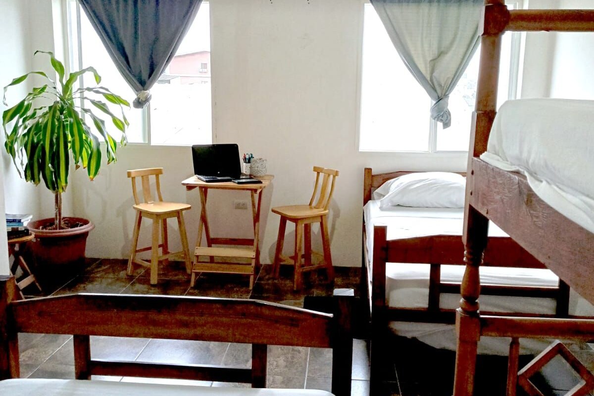 Chambre Quadruple, vue parc