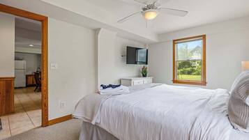 Desk, WiFi, bed sheets