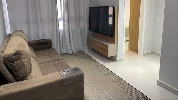 Living area - Pearl Apartment (Sumaré)