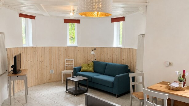 Living area - Haus Schneekappe - 50qm im Bikepark/Skigebiet (Winterberg)