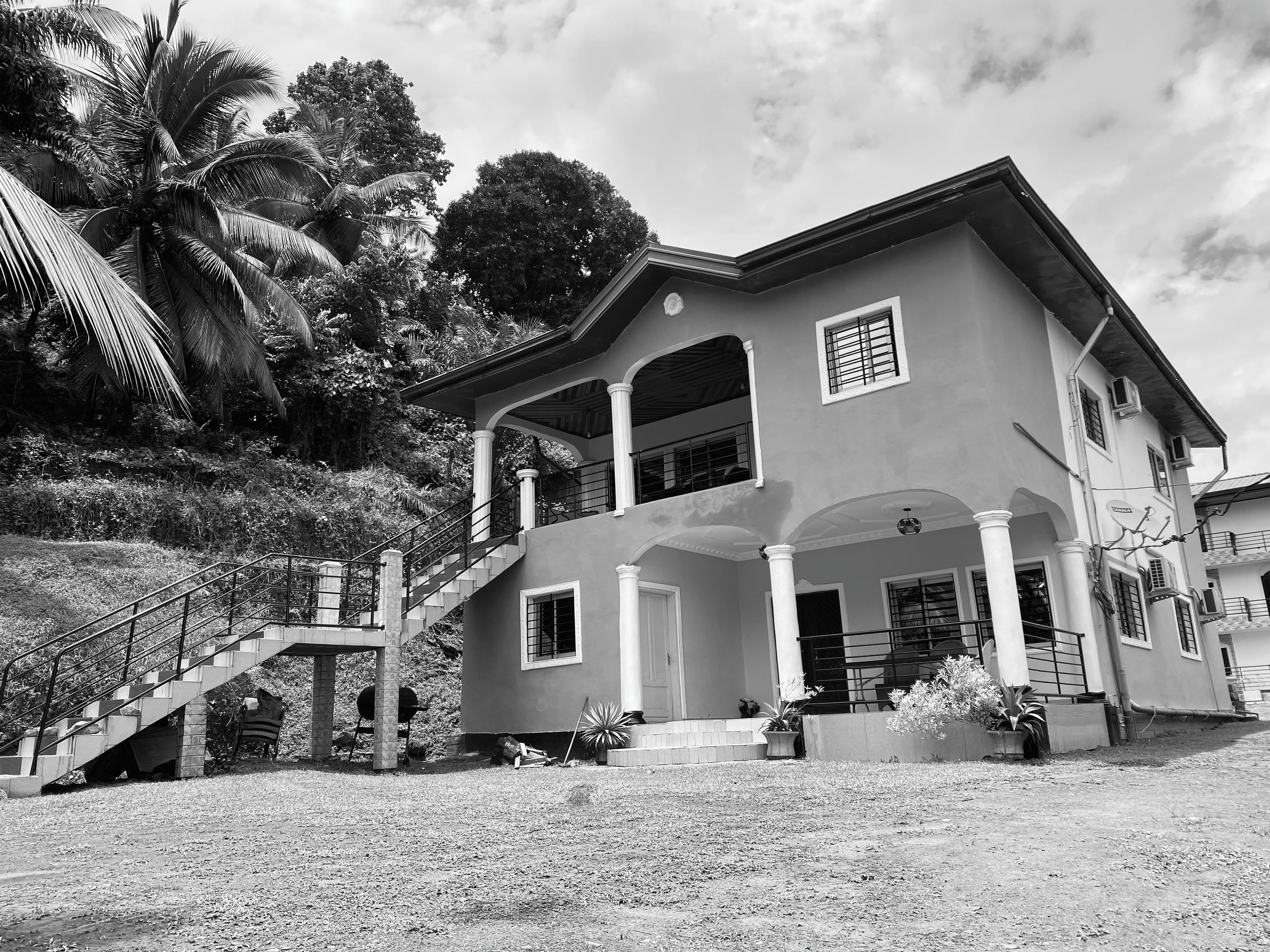 Fachada da propriedade