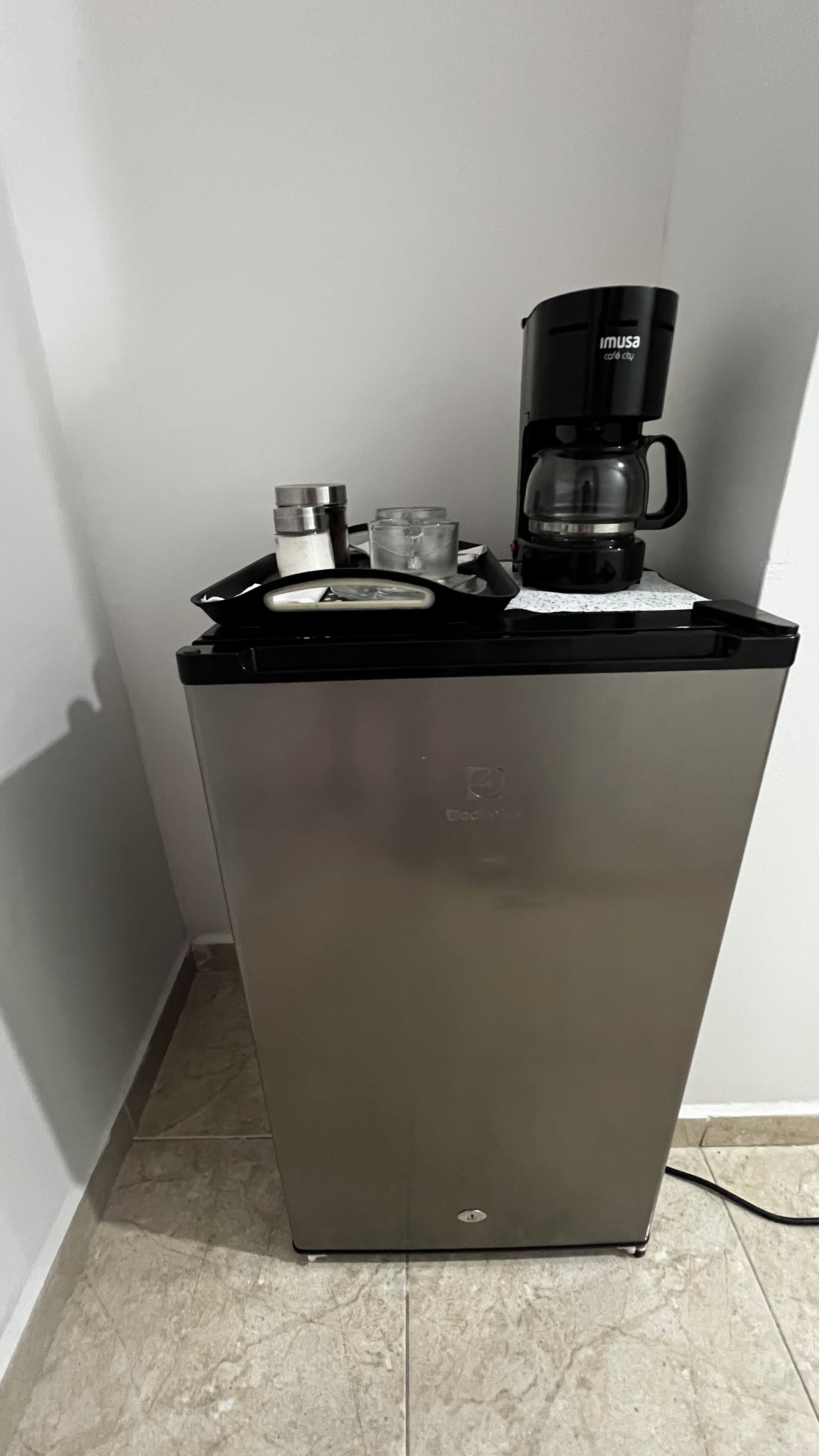 Kaffe och/eller kaffebryggare