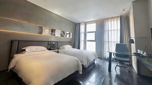Quarto duplo urbano, vista para a cidade | Vista do quarto