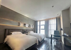 Quarto duplo urbano, vista para a cidade | Vista do quarto