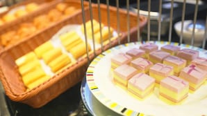 Café da manhã com buffet todos os dias mediante uma taxa