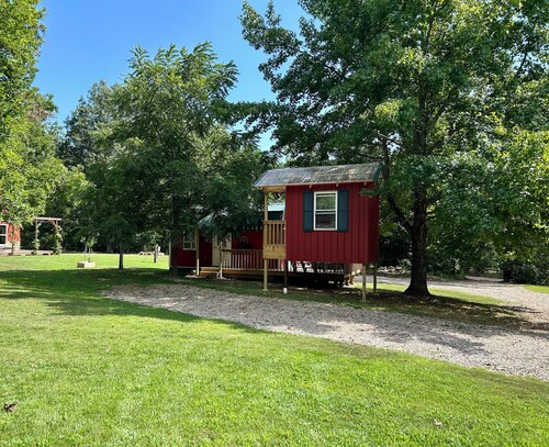 Unique Treehouse & Mini Barn Combo!