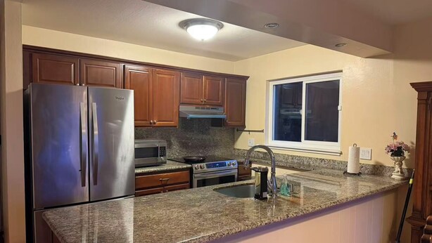 Unclassified image, 1 of 4, button - Quiet Peninsula Home: 3BR, Office, 5 Min to SFO (san bruno)