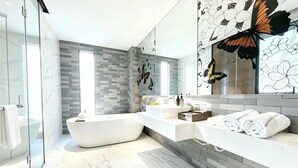Phòng Suite Deluxe, quang cảnh thành phố | Phòng tắm