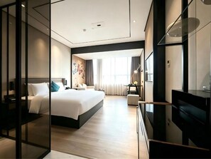 Single Room, City View | Blackout curtains, free WiFi - Paco Hotel Chebei South Metro Guangzhou (Guangzhou)