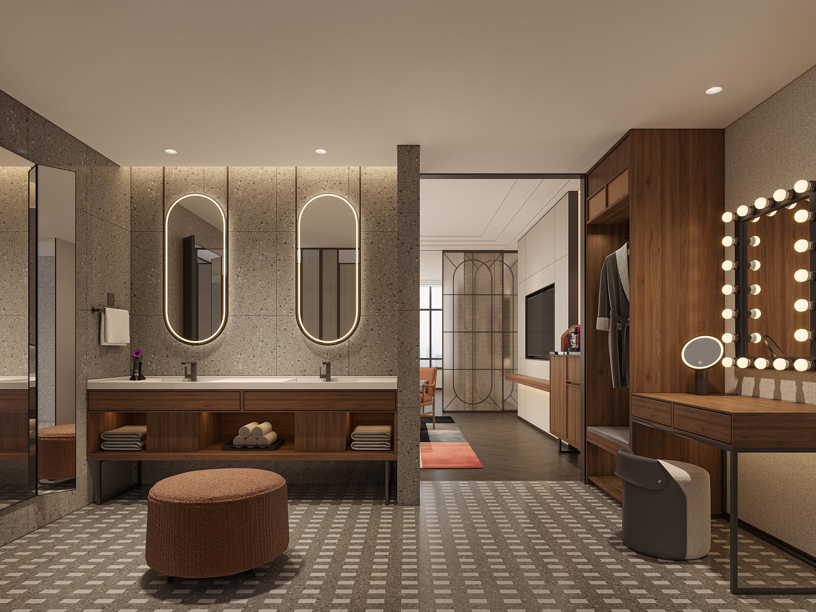 Executive Studio Suite, 1 King Bed, Air conditioning, City View | Spa
