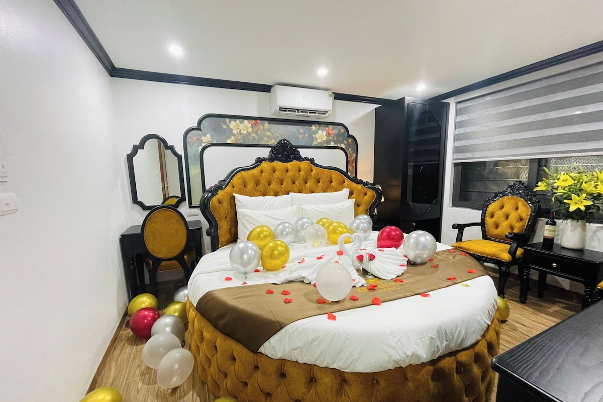 Phòng đôi Business, quang cảnh thành phố | Bộ trải giường bằng vải Frette của Ý, bộ đồ giường cao cấp 