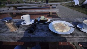 Outdoor dining - "Seestern", in the House of Recreation (Juist)