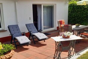 Outdoor dining - in Putbus - Kummer family (Putbus)