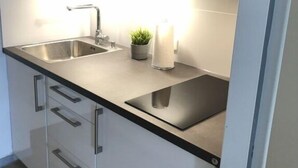 Private kitchen - Holiday apartment with 1 bedroom (Fehmarn)