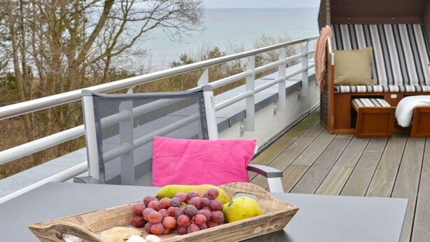 Terrace/patio - Holiday apartment with 1 bedroom (Breege\/Juliusruh OT Juliusruh)