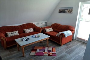 Living area - Holiday apartment in Büsum with swimming pool (Büsum)