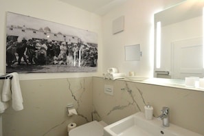 Bathroom - Beach apartment beach idyll (Ostseebad Binz)