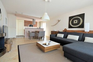 Living area - Beach apartment beach idyll (Ostseebad Binz)