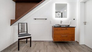 Bathroom - Holiday apartment with 1 bedroom (Dornum)