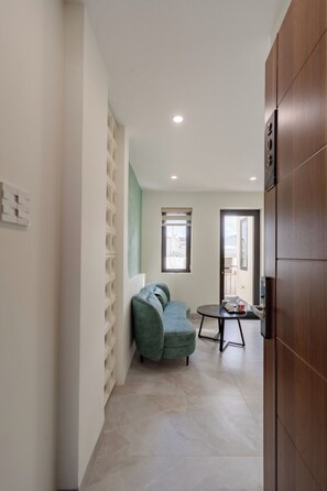 Kamar Deluks, balkon, pemandangan kota | Area keluarga