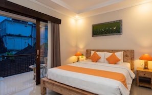 Deluxe kamer, 1 twee- of 2 eenpersoonsbedden