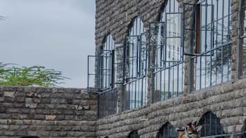 Fassade der Unterkunft