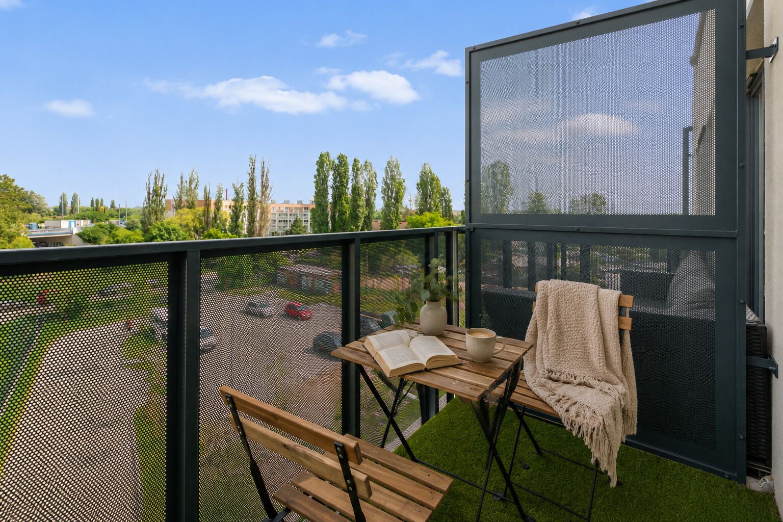 Suite studio Confort, balcon | Balcon
