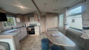 Private kitchen - Sea Views | Sleeps 8 | 3BR Family Coastal Escape (Ferryside)