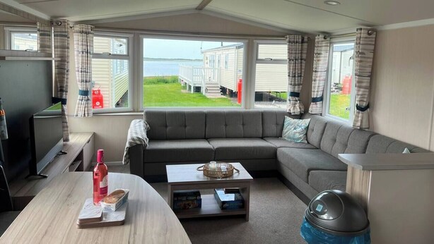 Living area - Sea Views | Sleeps 8 | 3BR Family Coastal Escape (Ferryside)