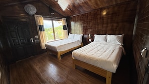 Room - Tranquil 1-bedroom bungalow with AC in charming Tả Van (Tả Van)