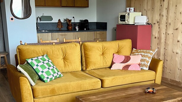 Living area - Vrbo Property (Orcières)