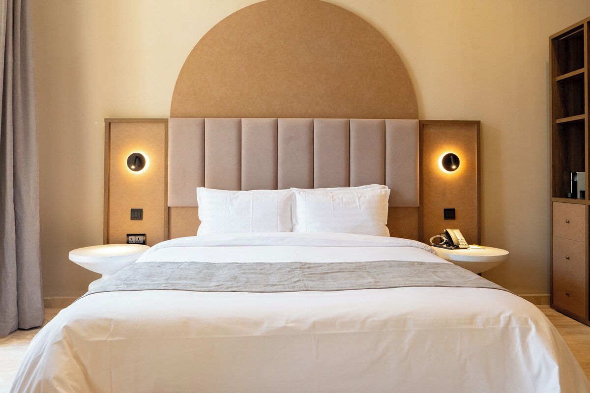 Chambre Double Confort, 1 très grand lit, non-fumeur, climatisation
