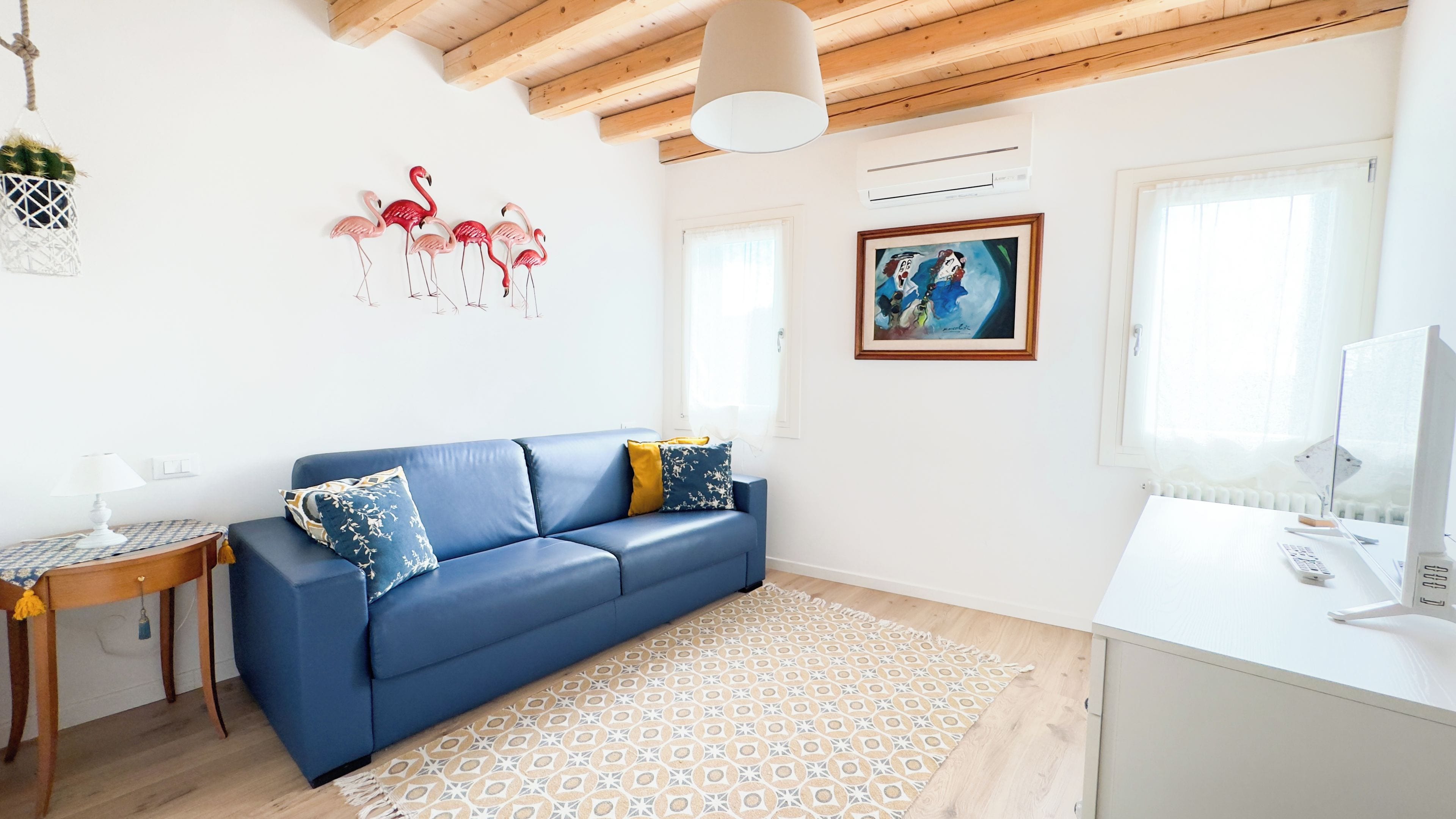 Apartment (2 Bedrooms) | Living area | 32-inch TV with cable channels
