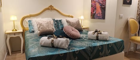 アパートメント (1 Bedroom) | 1 室のベッドルーム、ベッドシーツ