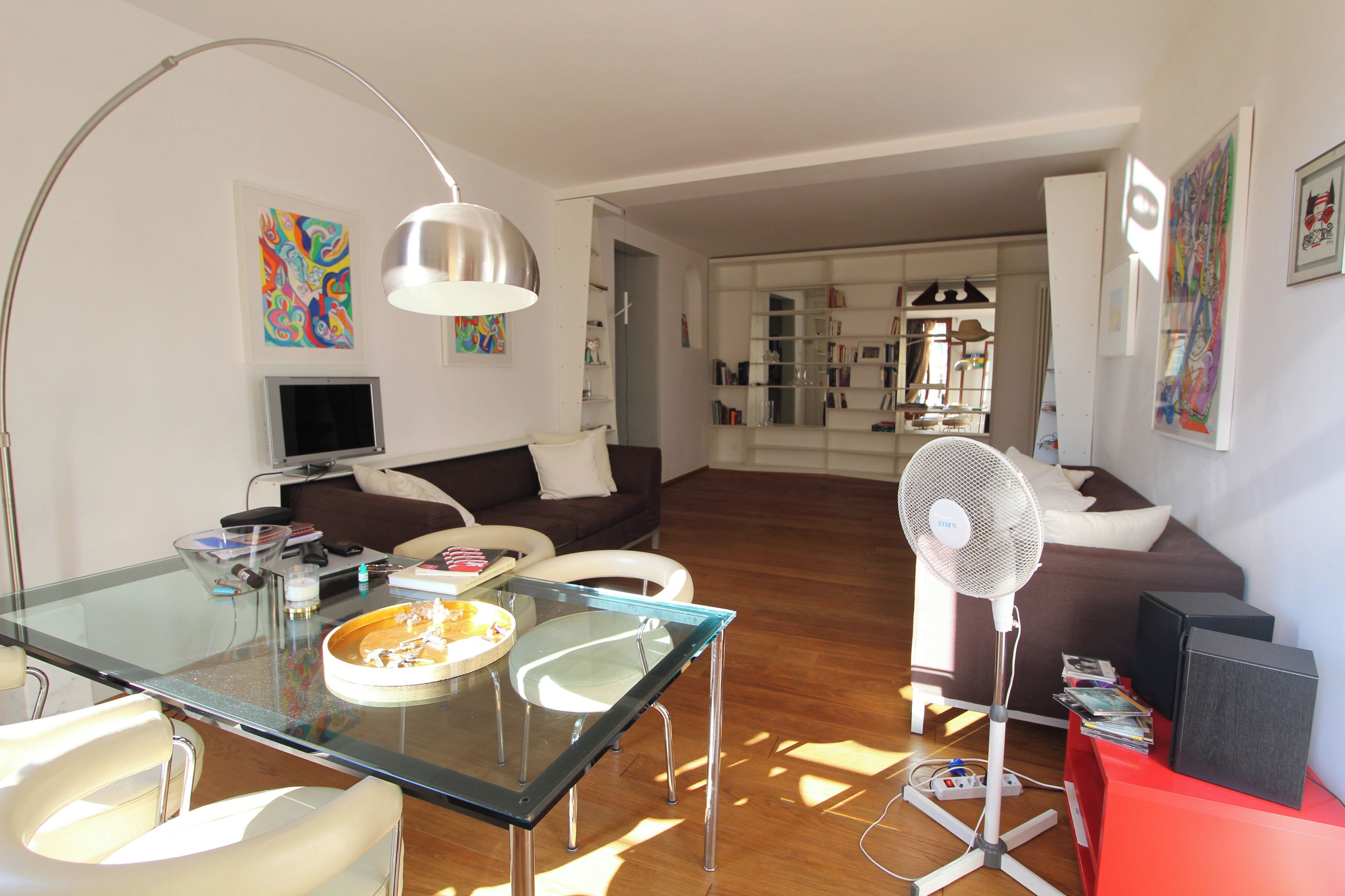 Apartment (1 Bedroom) | Living area | TV