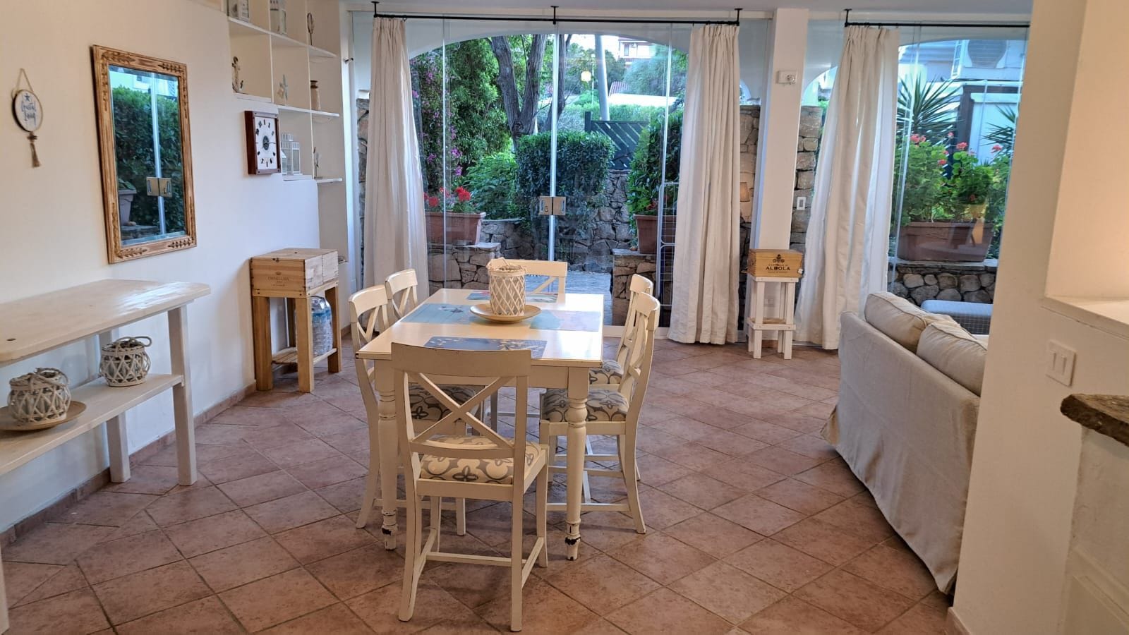 Apartment (2 Bedrooms) | Living area | 32-inch Smart TV with cable channels