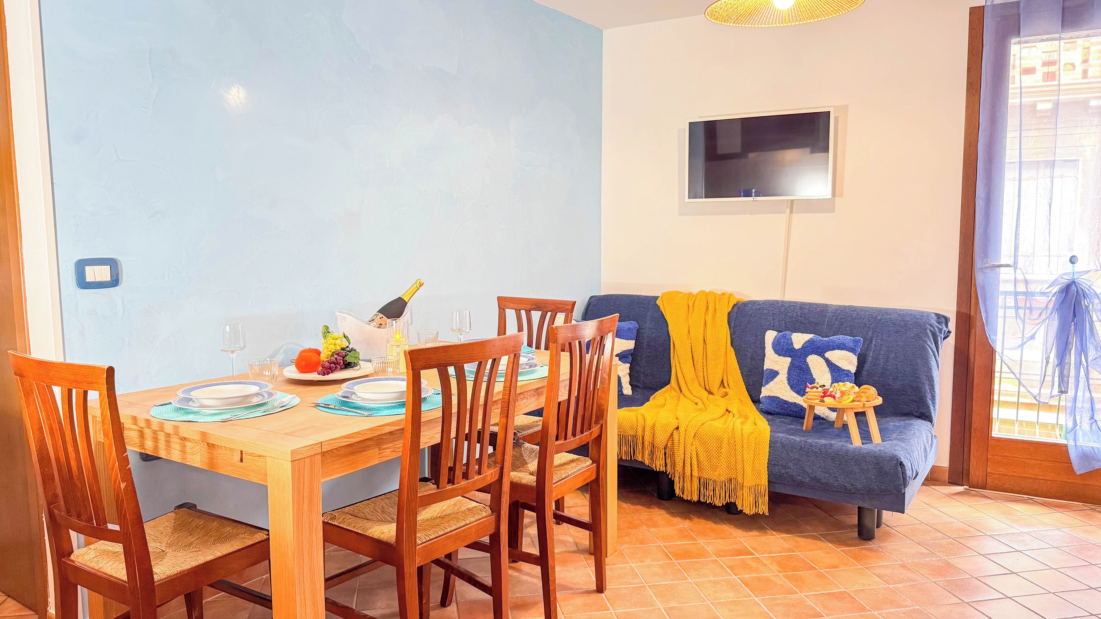 Apartamento (2 Bedrooms) | Zona de estar