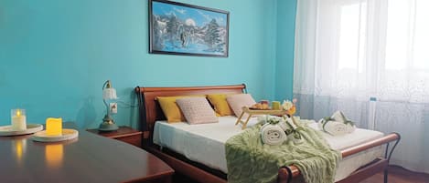 Apartamento (2 Bedrooms) | 2 quartos, ferros/tábuas de passar roupa, berços (sobretaxa)