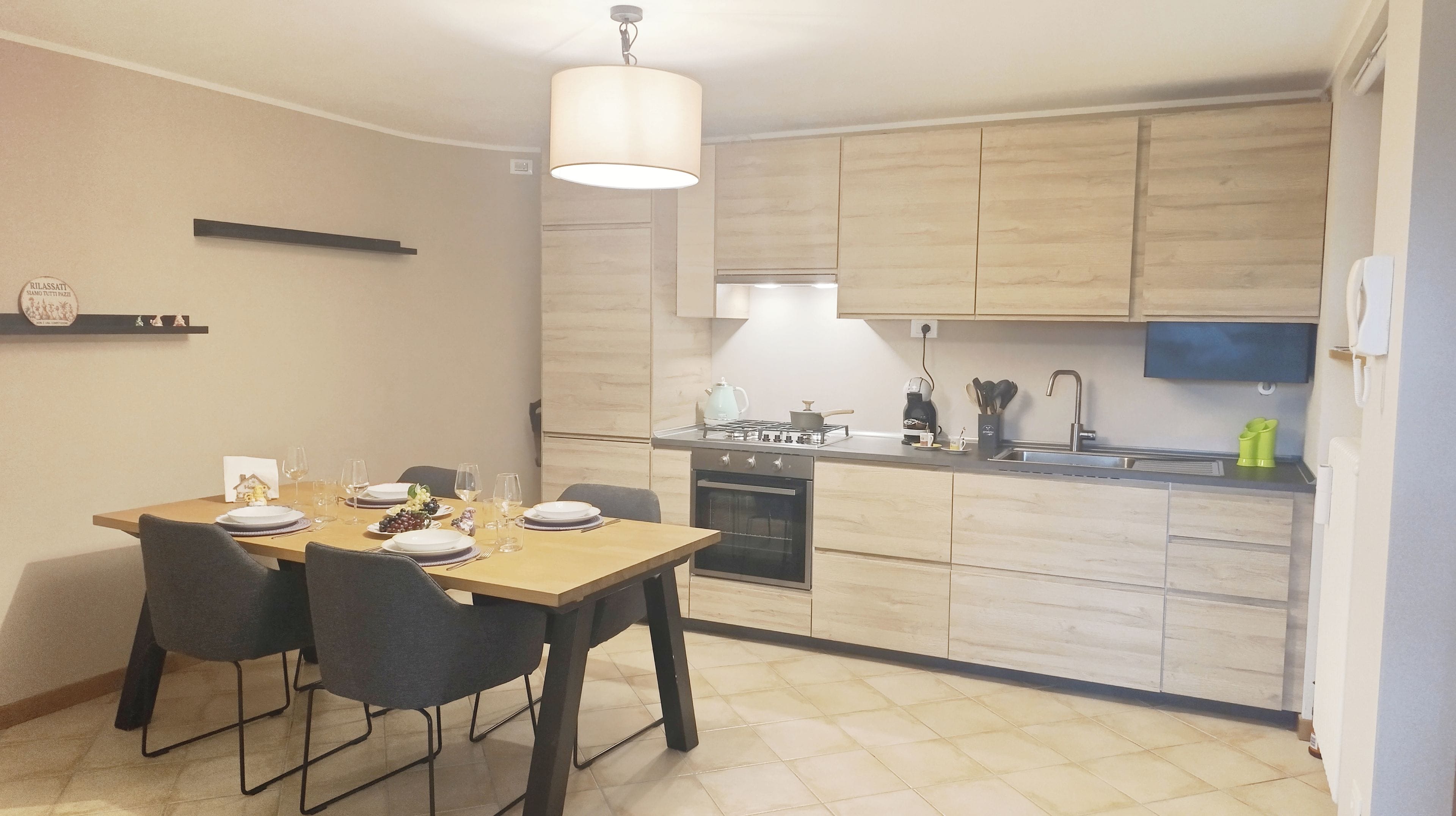Leilighet (1 Bedroom) | Eget kjøkken | Espressomaskin, ovn, kokeplater og vannkoker