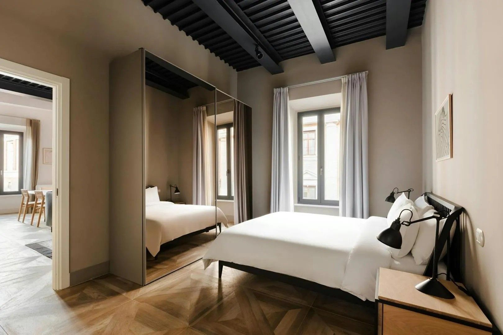 Two-Bedroom Apartment | Zimmersafe, Verdunkelungsvorhänge, Bügeleisen/Bügelbrett