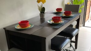 Apartment, Air conditioning, City View | Dining - VIA Braemar Apartment with rooftop pool  (Kingston)